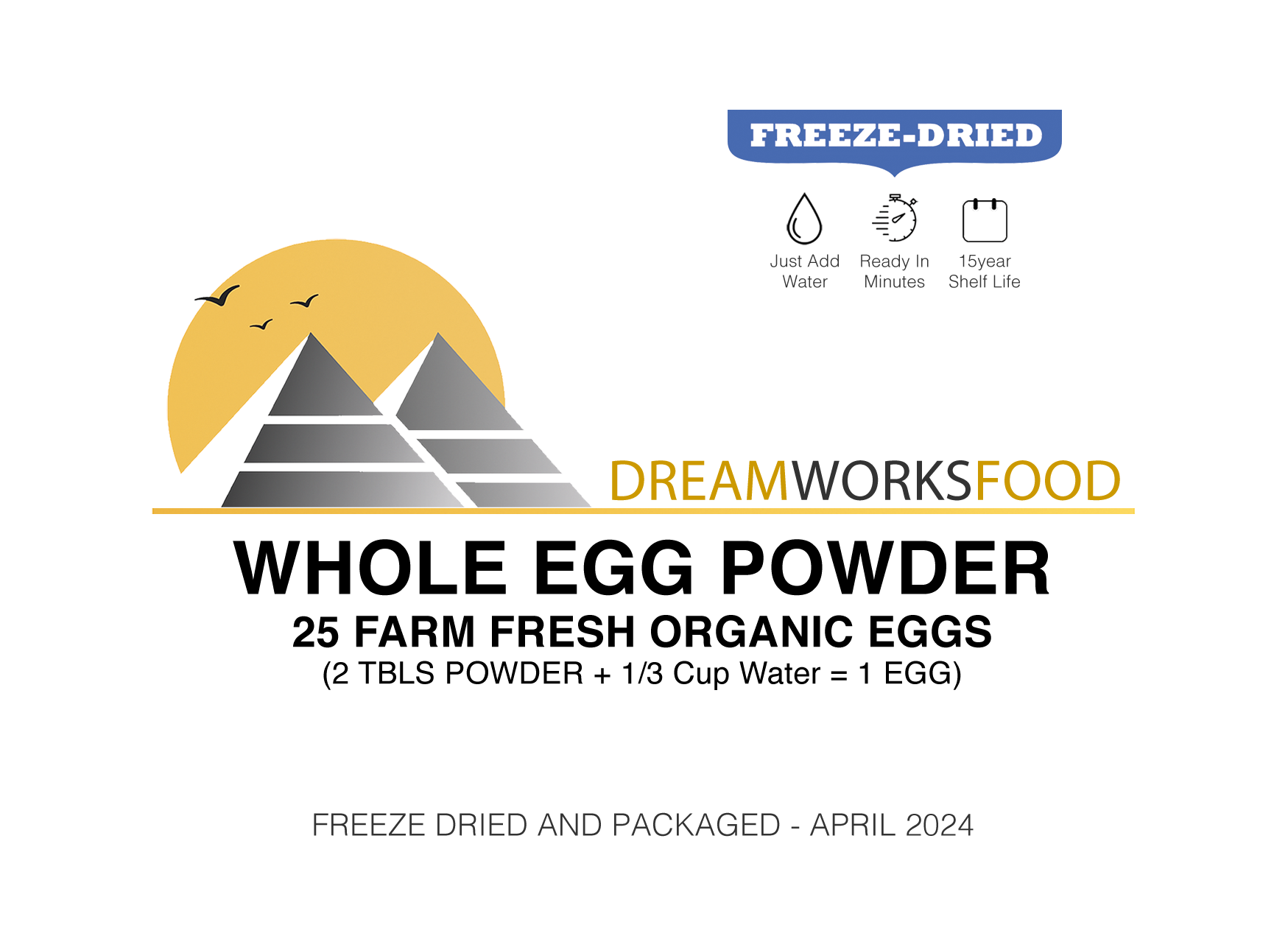 #2.5 Can Farm Fresh Whole Eggs